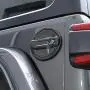 JeCar Locking Fuel Filler Cover Aluminum Gas Tank Door Exterior Accessories for Jeep Wrangler 2018-2021 JL JLU, Carbon Fiber Texture JeCar Locking Fuel Filler Cover Aluminum Gas Tank Door Exterior Accessories for Jeep Wrangler 2018-2021 JL JLU, Carbon Fiber Texture