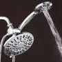 AquaDance 7'' Premium High Pressure 3-Way Rainfall Combo for The Best of Both Worlds - Enjoy Luxurious Rain Showerhead and 6-Setting Hand Held Shower Separately or Together - Chrome Finish - 3328 AquaDance 7'' Premium High Pressure 3-Way Rainfall Combo for The Best of Both Worlds - Enjoy Luxurious Rain Showerhead and 6-Setting Hand Held Shower Separately or Together - Chrome Finish - 3328