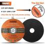 THANOS Cut Off Wheel,Cutting Wheel(2nd Gen)50 Pack,4-1/2''x3/64''x7/8'' Metal&Stainless Steel,Ultra Thin Cutting Disc