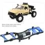 Alomejor RC Car Frame RC Body Chassis Frame Kit Metal Car Wheelbase Parts for Remote Control Model Car Upgrade Alomejor RC Car Frame RC Body Chassis Frame Kit Metal Car Wheelbase Parts for Remote Control Model Car Upgrade