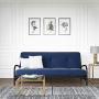 DHP Vermont Metal Futon Frame, Classic Design, Full Sized - Black DHP Vermont Metal Futon Frame, Classic Design, Full Sized - Black