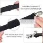GOODTIMES Bed Sheet Fasteners Suspenders Straps Adjustable Fitted Sheet Bed Clips Grippers Mattress Pad Cover Corner Holders Bands, 4pcs / Set (Long Style) (Black, 8 Pieces- 2 Set) GOODTIMES Bed Sheet Fasteners Suspenders Straps Adjustable Fitted Sheet Bed Clips Grippers Mattress Pad Cover Corner Holders Bands, 4pcs / Set (Long Style) (Black, 8 Pieces- 2 Set)