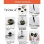 132 Set Leather Snap Fasteners Kit, 0.49 inch Metal Button Snaps Press Studs with 4 Installation Tools, 6 Color Leather Snaps for Clothes, Jackets, Jeans Wears, Bracelets, Bags