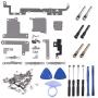 D-FLIFE Internal Metal Plate Cover Parts for iPhone XR,Bracket Replacement Inlcuding Complete Full Screw Set and Reapir Tool Kit for iPhone XR (for iPhone XR)