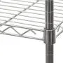 Seville Classics 5-Tier Steel Wire Shelving with Wheels, 30'' W x 14'' D x 60'' H, Plated Steel Seville Classics 5-Tier Steel Wire Shelving with Wheels, 30'' W x 14'' D x 60'' H, Plated Steel