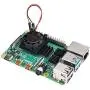 Enokay Raspberry Pi 4 Model B Heat Sink Single Cooling Fan RAM Heatsink Set