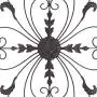 gb Home Collection Metal Wall Decor, Decorative Victorian Style Hanging Art, Steel Decor, Rectangular Design, 19.7 x 44 Inches, Espresso Brown gb Home Collection Metal Wall Decor, Decorative Victorian Style Hanging Art, Steel Decor, Rectangular Design, 19.7 x 44 Inches, Espresso Brown