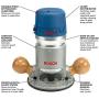 Bosch 1617EVS 2.25 HP Electronic Fixed-Base Router Bosch 1617EVS 2.25 HP Electronic Fixed-Base Router