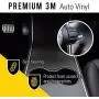 HumanFriendly Tesla Model 3 / Model Y Center Console Wrap Kit w/Extra Cupholder Piece by EV Armor - Matte Black