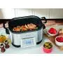 Crock-Pot 6-Quart 5-in-1 Multi-Cooker with Non-Stick Inner Pot, Stainless Steel