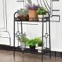 Giantex Plant Stand Flower Pot Rack 2 Tier Metal Flower Pot Rack Heavy Duty Plant Display Holder Decor Giantex Plant Stand Flower Pot Rack 2 Tier Metal Flower Pot Rack Heavy Duty Plant Display Holder Decor