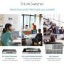 D-Link Ethernet Switch, 8 Port Easy Smart Managed Gigabit Network Internet Desktop (DGS-1100-08)