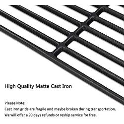 Hisencn 17 Inch Cooking Grates G533-0009-W1A for Charbroil Commercial TRU-Infrared 463242715, 463242716, 463276016, 466242715, Walmart 555179228, 466242715, 466242815, Cast Iron Grill Girds