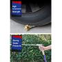 ESOW Garden Hose Nozzle, 100% Heavy Duty Metal Spray Gun with Full Brass Nozzle, 4 Watering Patterns Watering Nozzle- High Pressure Pistol Grip Sprayer for Watering Plants, Car Wash and Showering Dog