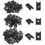 Hilitchi 225Pcs U Nut Assortment Black Phosphate Finish Rust Resistant Wide Range Kit Auto Car Metal Clips for Motorcycle Automotive Repair Replacement Hilitchi 225Pcs U Nut Assortment Black Phosphate Finish Rust Resistant Wide Range Kit Auto Car Metal Clips for Motorcycle Automotive Repair Replacement
