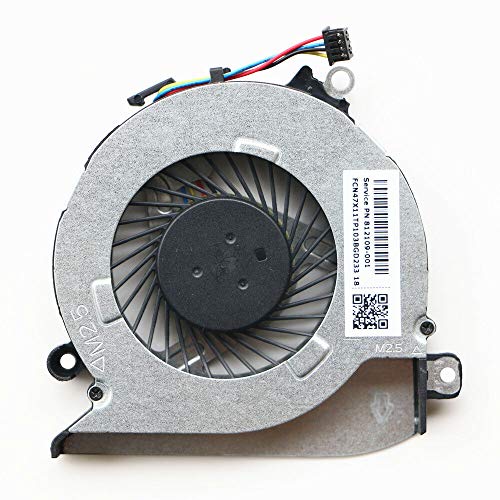 USKKS New CPU Cooling Fan for HP Pavilion 15-AB 14-AB 15Z-A 17-G 17-G015DX 17-G100 17-G101DX 17-G179NB 17-G053US 15-AB273CA 15T-AB200, P/N: 812111-001 812109-001 816119-001 TPN-Q158