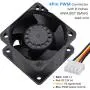 GDSTIME 40mm PWM Fan 4-Pin 12V 40x40x28mm Dual Ball Bearing High Speed Brushless DC Cooling Fans
