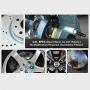 Fit 2004-2010 Toyota Sienna PowerSport Full Kit Brake Rotors Kit+Ceramic Brake Pads