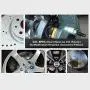 Fit 2004-2010 Toyota Sienna PowerSport Full Kit Brake Rotors Kit+Ceramic Brake Pads Fit 2004-2010 Toyota Sienna PowerSport Full Kit Brake Rotors Kit+Ceramic Brake Pads