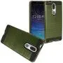 Z-GEN - for Coolpad Legacy 6.36'' (2019) 3705A - Brushed Style Hybrid Phone Case - CS3 Dark Green
