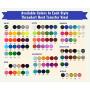 Threadart Purple Heat Transfer Vinyl Film, Iron On 20'' Wide Roll | Custom Cut by the Yard | Compatible with Cricut Explore, Cricut Maker, Silhouette Cameo and all other Vinyl Cutters