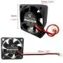 FZVAN 4Packs 40X40X10mm 4cm DC 12V Silent Computer Fan 40mm 4010 Case Fan for 3D Printer Reprap Prusa I3 2pin 6000 RPM FZVAN 4Packs 40X40X10mm 4cm DC 12V Silent Computer Fan 40mm 4010 Case Fan for 3D Printer Reprap Prusa I3 2pin 6000 RPM