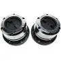 Locking Hub compatible with Suzuki Samurai 86-94 / Sidekick 89-98 Set of 2 26 Splines 6-Bolt All Metal Construction Locking Hub compatible with Suzuki Samurai 86-94 / Sidekick 89-98 Set of 2 26 Splines 6-Bolt All Metal Construction