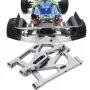 Tbest Swing Arm, Front + Rear Swing Arm Kit Metal Upgrade Parts for 144001 1/14 4WD RC Car Tbest Swing Arm, Front + Rear Swing Arm Kit Metal Upgrade Parts for 144001 1/14 4WD RC Car