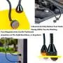 KOTTO Third Hand Soldering Tool PCB Holder Four Magnetic Based Flexible Metal Arms Helping Hands Crafts Jewelry Hobby Workshop Helping Station Non-Slip Steel Weighted Base KOTTO Third Hand Soldering Tool PCB Holder Four Magnetic Based Flexible Metal Arms Helping Hands Crafts Jewelry Hobby Workshop Helping Station Non-Slip Steel Weighted Base