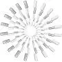 120 Pieces Swimsuit Bra Hooks Metal Lingerie Clasp Replacement Bra Strap Slide Hook for Swimsuit Tops, Lingerie and Pajamas, 6 Sizes, 2 Colors 120 Pieces Swimsuit Bra Hooks Metal Lingerie Clasp Replacement Bra Strap Slide Hook for Swimsuit Tops, Lingerie and Pajamas, 6 Sizes, 2 Colors