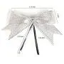 Micomon 50 Pieces Twist Tie Bows Silver Gold Twist Tie Bow with Metallic Ribbon (Silver) Micomon 50 Pieces Twist Tie Bows Silver Gold Twist Tie Bow with Metallic Ribbon (Silver)