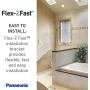 Panasonic FV-0811VF5 WhisperFit EZ Retrofit Ventilation Fan, 80 or 110 CFM
