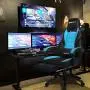 BOSSIN Racing Style Gaming Chair Office Computer Desk Chair with Footrest and Headrest, Ergonomic Design, Large Size High-Back E-Sports Chair, PU Leather Swivel Chair Sillas Gaming (Tiffany Blue) BOSSIN Racing Style Gaming Chair Office Computer Desk Chair with Footrest and Headrest, Ergonomic Design, Large Size High-Back E-Sports Chair, PU Leather Swivel Chair Sillas Gaming (Tiffany Blue)
