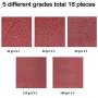 Aluminum Oxide Sanding Belts,3-Inch x 21-Inch 80/120/150/240/400 Assorted Grits (15 Pack) Aluminum Oxide Sanding Belts,3-Inch x 21-Inch 80/120/150/240/400 Assorted Grits (15 Pack)