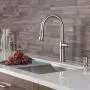 Kraus KPF-1682SFS Sellette Single Handle Pull-Down Kitchen Faucet, Spot Free Stainless Steel Kraus KPF-1682SFS Sellette Single Handle Pull-Down Kitchen Faucet, Spot Free Stainless Steel
