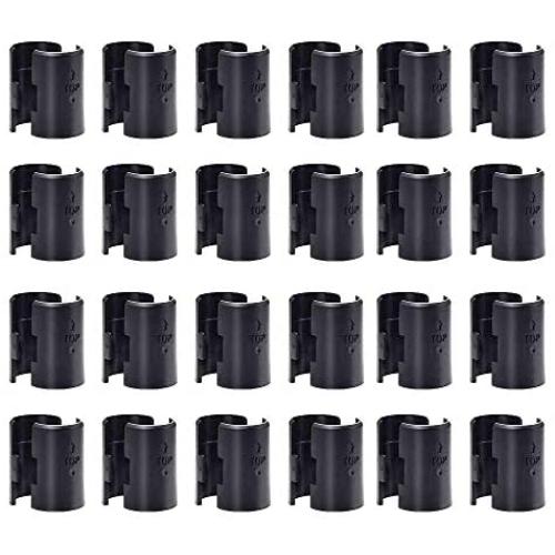 Wire Shelf Clips,36 Pairs 72 Pack,Wire Shelving Shelf Lock Clips for 1'' Diameter Post Shelving Sleeves,Plastic Shelving Split Sleeves Wire Shelf Clips,36 Pairs 72 Pack,Wire Shelving Shelf Lock Clips for 1'' Diameter Post Shelving Sleeves,Plastic Shelving Split Sleeves