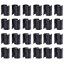 Wire Shelf Clips,36 Pairs 72 Pack,Wire Shelving Shelf Lock Clips for 1'' Diameter Post Shelving Sleeves,Plastic Shelving Split Sleeves Wire Shelf Clips,36 Pairs 72 Pack,Wire Shelving Shelf Lock Clips for 1'' Diameter Post Shelving Sleeves,Plastic Shelving Split Sleeves