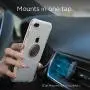 Spigen Style Ring 360 Cell Phone Ring/Phone Grip/Stand/Holder for All Phones and Tablets Compatible with Magnetic Car Mount - Gun Metal Spigen Style Ring 360 Cell Phone Ring/Phone Grip/Stand/Holder for All Phones and Tablets Compatible with Magnetic Car Mount - Gun Metal