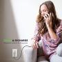 TOPGREENER 3.1A USB Wall Outlet Charger, 15A Tamper-Resistant Receptacles, Compatible with iPhone SE/11/XS/XR/X/8, Samsung Galaxy S20/S10/S9/Note, LG, HTC & More, UL Listed, TU2153A, White 6 Pack