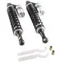 Mallofusa Pair Motorcycle 15 3/4 Inch 400mm Rear Air Shock Absorbers for 150cc~750cc Karting Scooter ATV Yamaha Suzuki Honda Kawasaki