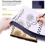 Hiveseen 76 Pcs Wood Burning Kit, Pyrography Pen 60W Ceramic Heating Adjustable Temperature, 1.4m Long Cable, Professional DIY Wood and Leather Burning Tool Set for Embossing, Carving and Soldering