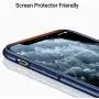 TORRAS Slim Fit Compatible for iPhone 11 Pro Max Case, Ultra Thin Lightweight Silky Smooth Touch Matte Finish Grip Hard Plastic Minimalist Compatible for iPhone 11 ProMax case, Navy Blue