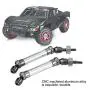 2PCS 1/10 RC Car Front Drive Shaft CVD Transmission Axle Spare Parts Compatible with Traxxas Slash 4X4 RC Truck Accessory( Titanium Gray) 2PCS 1/10 RC Car Front Drive Shaft CVD Transmission Axle Spare Parts Compatible with Traxxas Slash 4X4 RC Truck Accessory( Titanium Gray)