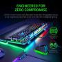 Razer Huntsman Elite Gaming Keyboard: Fastest Keyboard Switches Ever - Clicky Optical Switches - Chroma RGB Lighting - Magnetic Plush Wrist Rest - Dedicated Media Keys & Dial - Classic Black