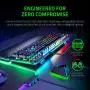 Razer Huntsman Elite Gaming Keyboard: Fastest Keyboard Switches Ever - Clicky Optical Switches - Chroma RGB Lighting - Magnetic Plush Wrist Rest - Dedicated Media Keys & Dial - Classic Black
