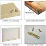 wall26 - Brown and Beige Painting - Canvas Art Wall Art - 24''x36''x3 Panels