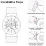 YSSNH 20mm 22mm Watch Bands Quick Release Compatible with Samsung Galaxy Watch3 41mm 45mm Bands Replacement for Galaxy Watch 42mm/46mm Active 2 40mm/44mm Gear S2/S3 Classic(20mm/22mm)