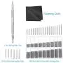 Anezus Watch Link Remover Kit with Spring Bar Tool Watch Band Tool and 360 Pcs Watch Strap Link Pins for Watch Repair and Watch Band Removal Anezus Watch Link Remover Kit with Spring Bar Tool Watch Band Tool and 360 Pcs Watch Strap Link Pins for Watch Repair and Watch Band Removal