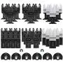 52 Pcs Oscillating Tool Blades, Professional Universal Oscillating Saw Blades, Metal Wood Multitool Blades, Quick Release Durable Oscillating Tool, Multi Tool Blades Fit All Models