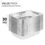 Aluminum Pans 9x13 Disposable Foil Pans (30 Pack) - Half Size Steam Table Deep Pans - Tin Foil Pans Great for Cooking, Heating, Storing, Prepping Food Aluminum Pans 9x13 Disposable Foil Pans (30 Pack) - Half Size Steam Table Deep Pans - Tin Foil Pans Great for Cooking, Heating, Storing, Prepping Food